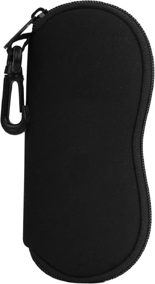 MoKo Eyeglasses Case, Protective Squeeze Top PU Leather Glasses Case Universal S 4