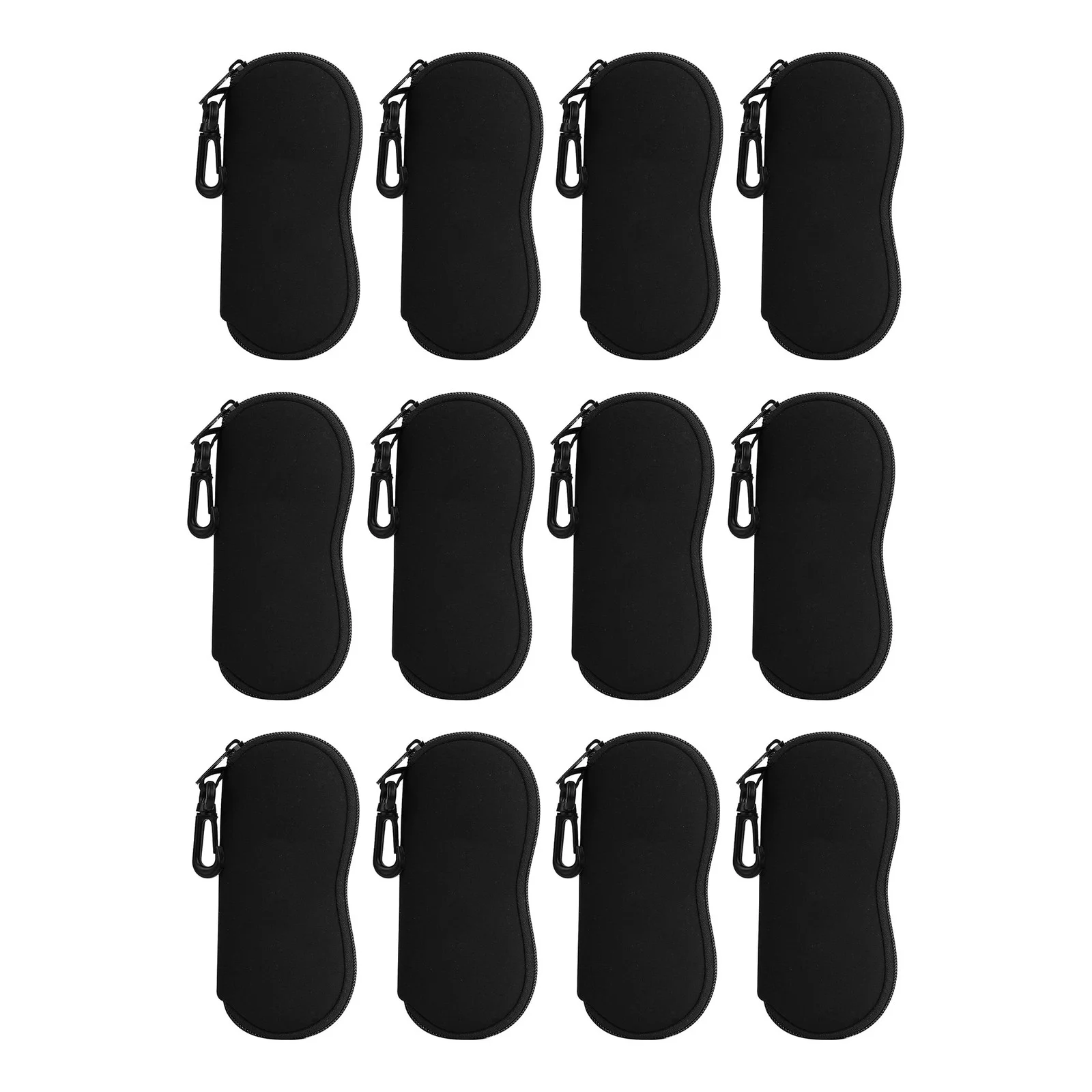 Wholesale Bulk Lot of MoKo Eyeglass Soft Case,Zippered Neoprene Sunglasses Pouch