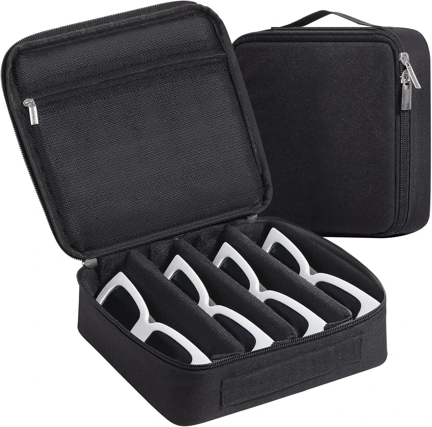 Wholesale Bulk Lot of MoKo Eyeglass Soft Case,Zippered Neoprene Sunglasses Pouch 4